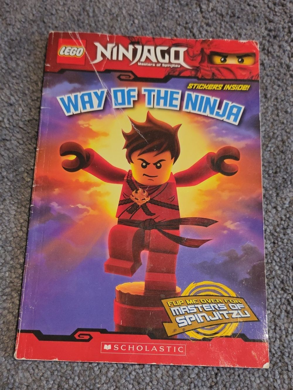 LEGO Ninjago Way of the Ninja Book - RedKIDS BOOKS - 10 for $5.00 - Mix & Match
